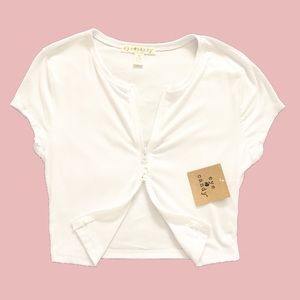 Eye Candy Women s Cropped Top Size Medium